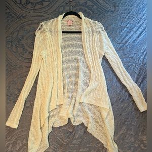 Cream knit cardigan